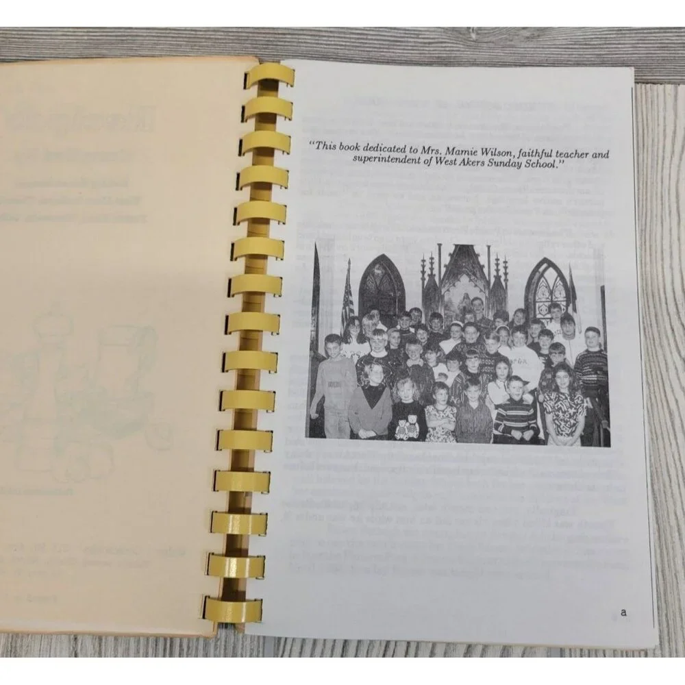4 Cookbooks Recipe Church School Lutheran Ministry Wisconsin South Dk Kansas Vtg